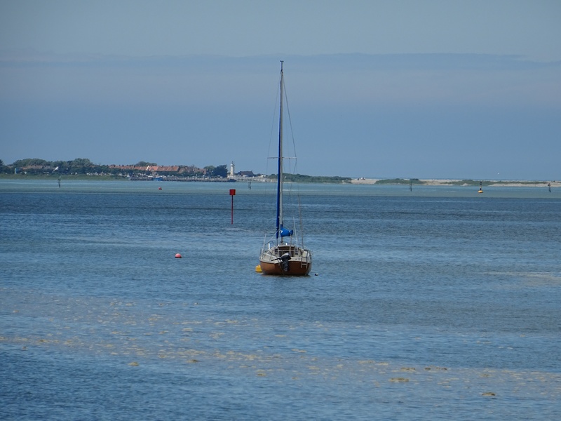 Promenade le long de la baie à Saint-Valéry-sur-Somme