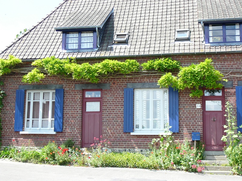 Le vieux Saint-Valéry et ses ruelles fleuries